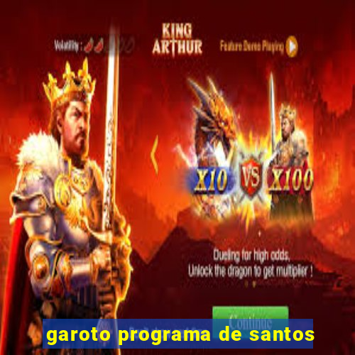 garoto programa de santos